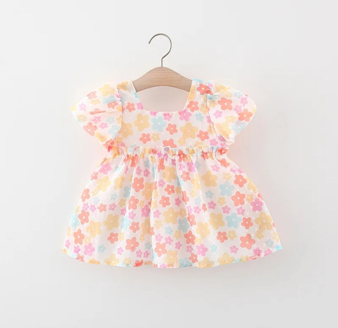 Vestido bebé floral