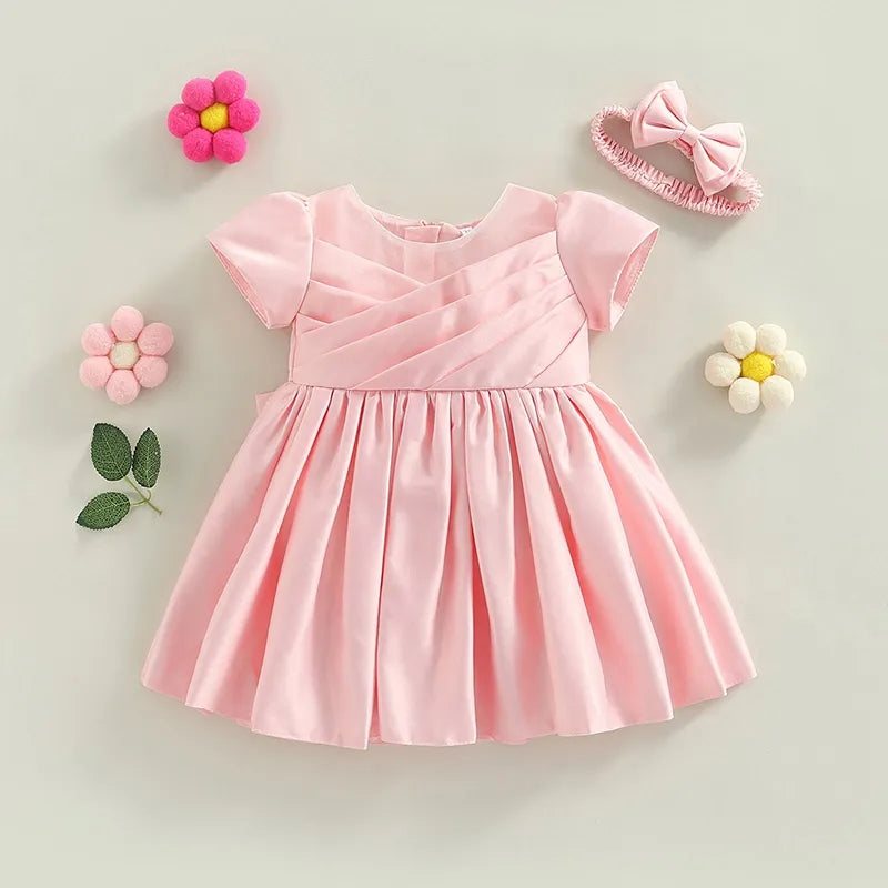 Vestido elegante liso