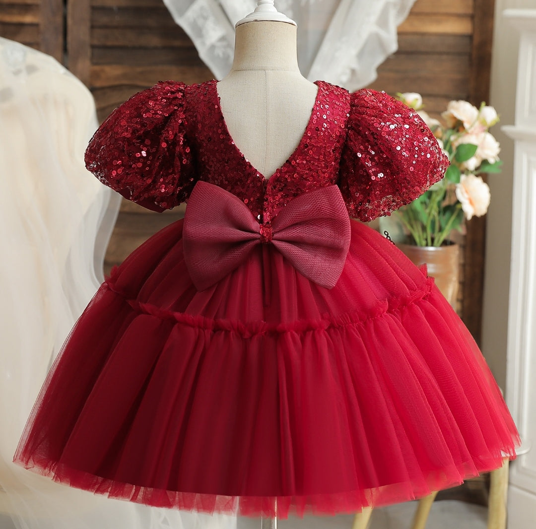 Vestido elegante de lentejuelas