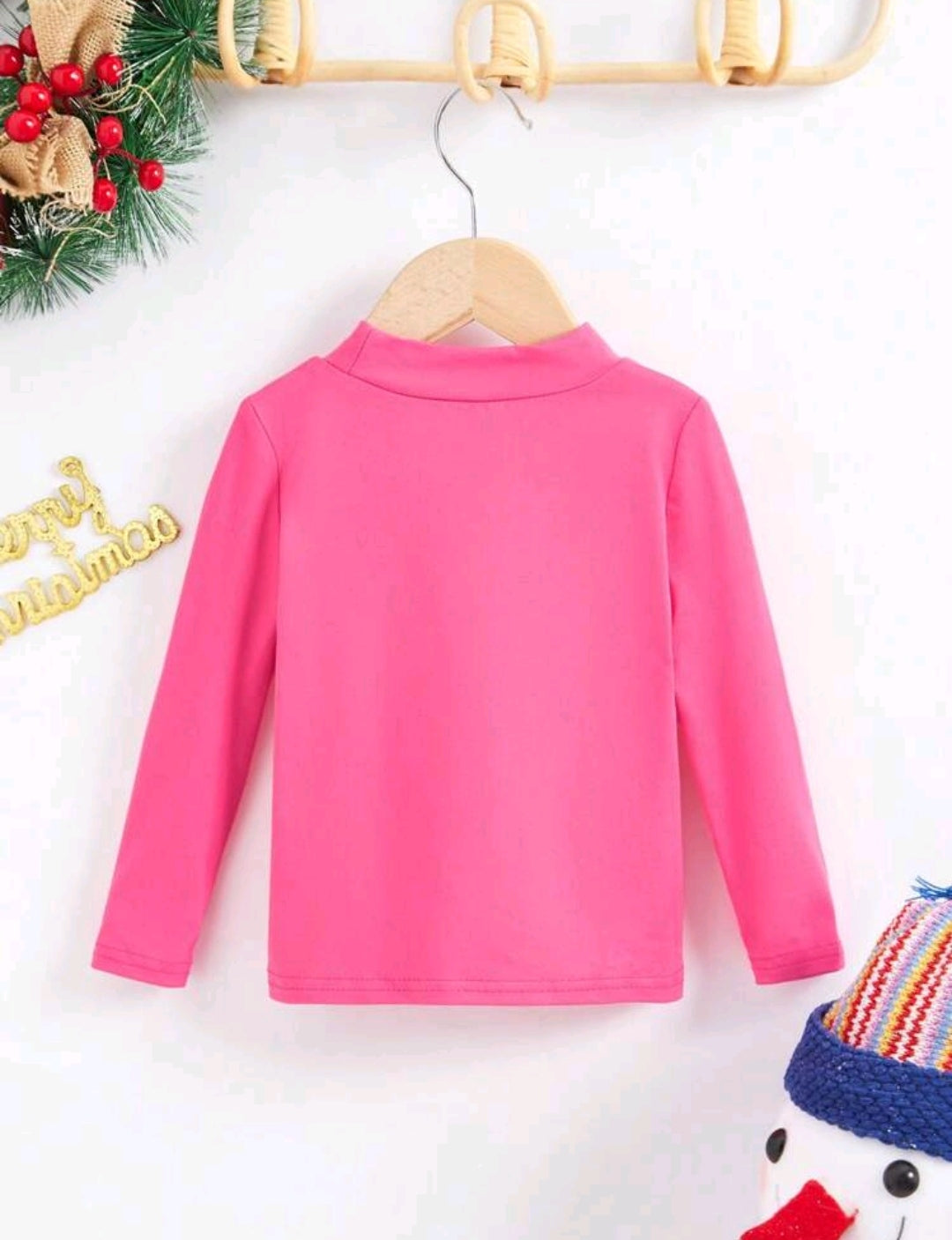 Abrigo cuello alto liso