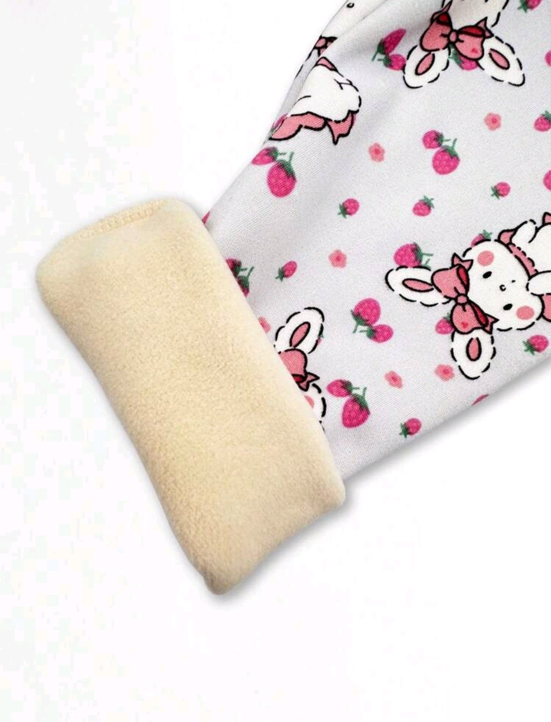 Pantalón frizado por dentro con diseño