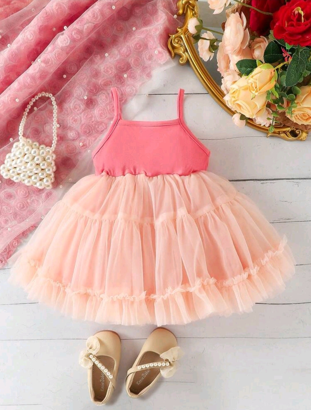 Vestido bebé engomando