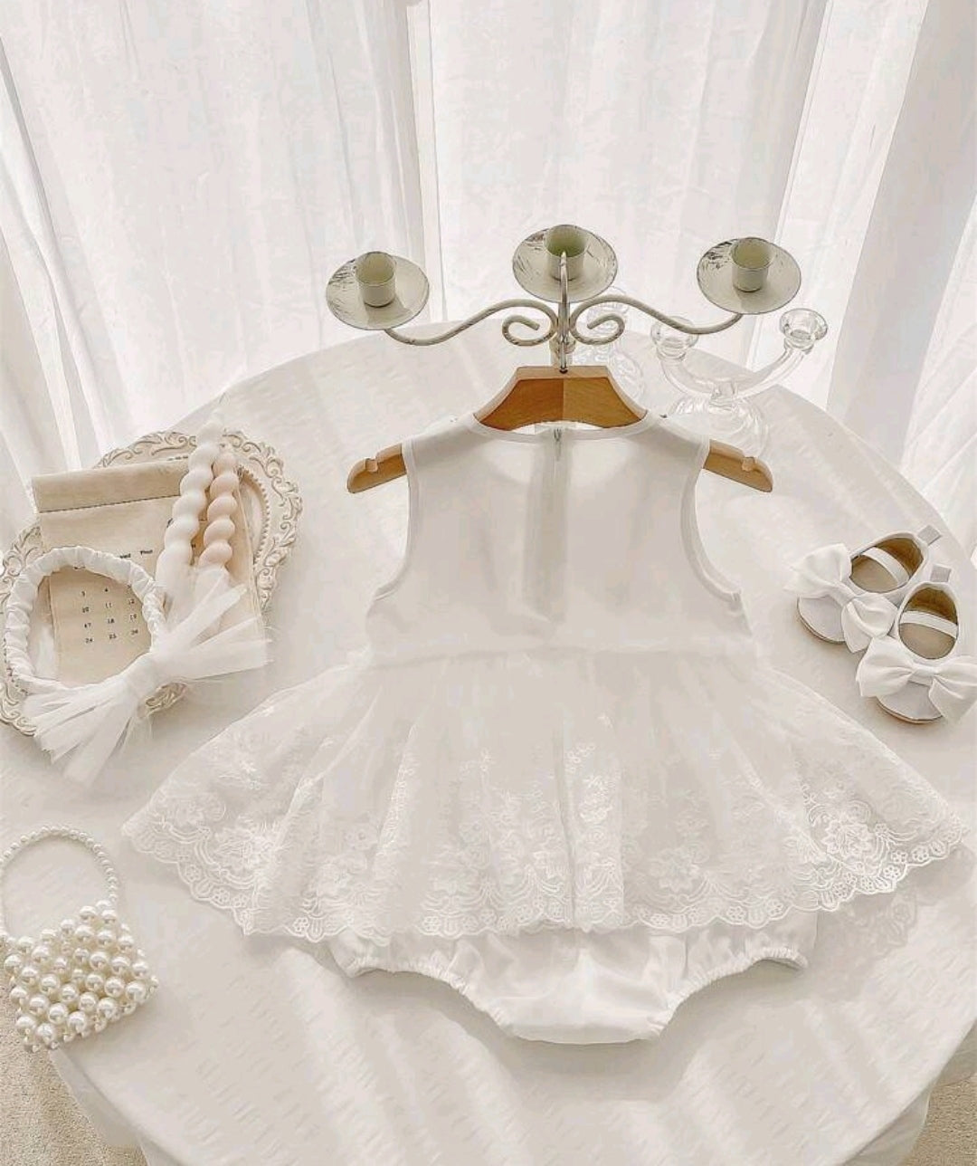 Body vestido con renda