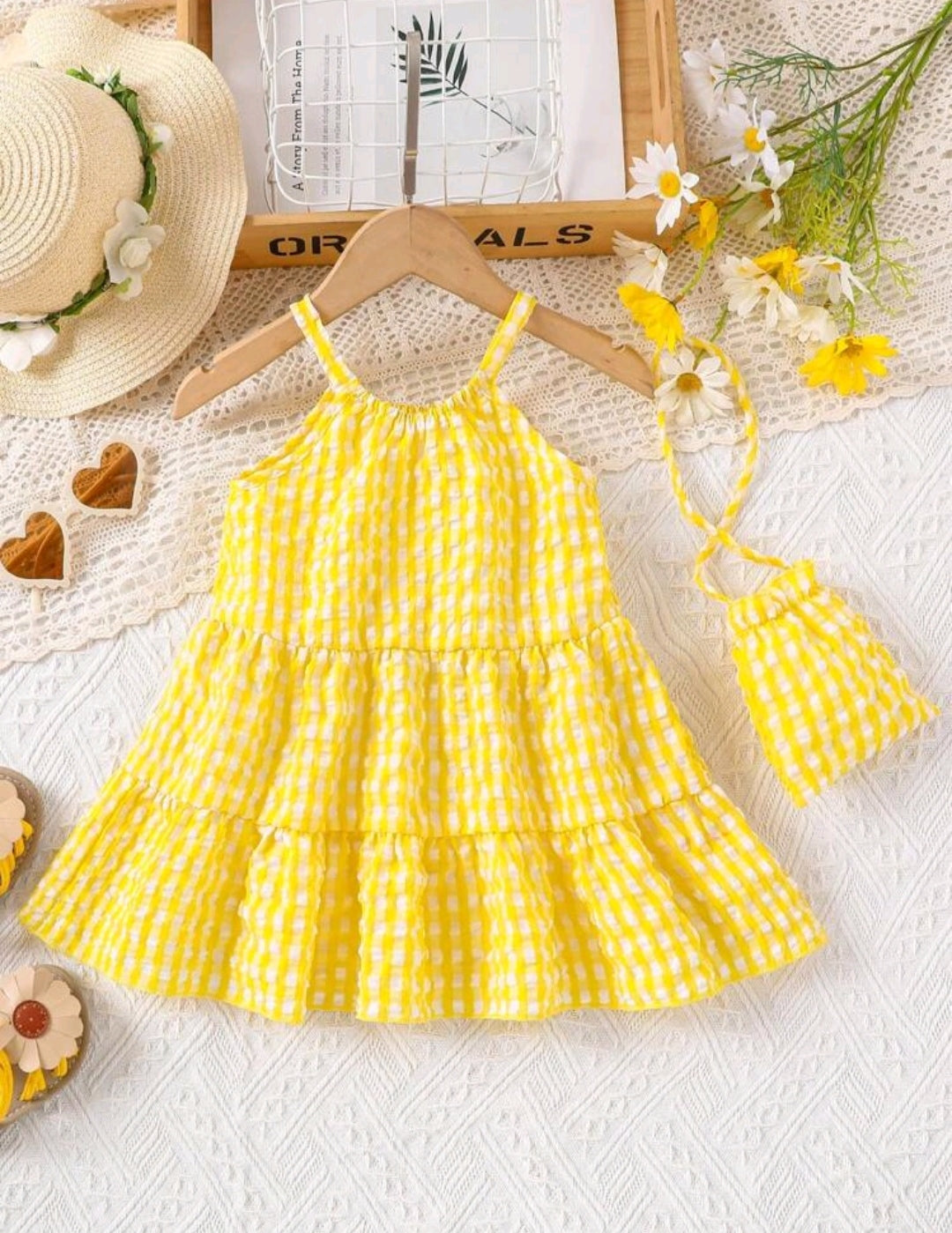 Vestido bebé de tiritas