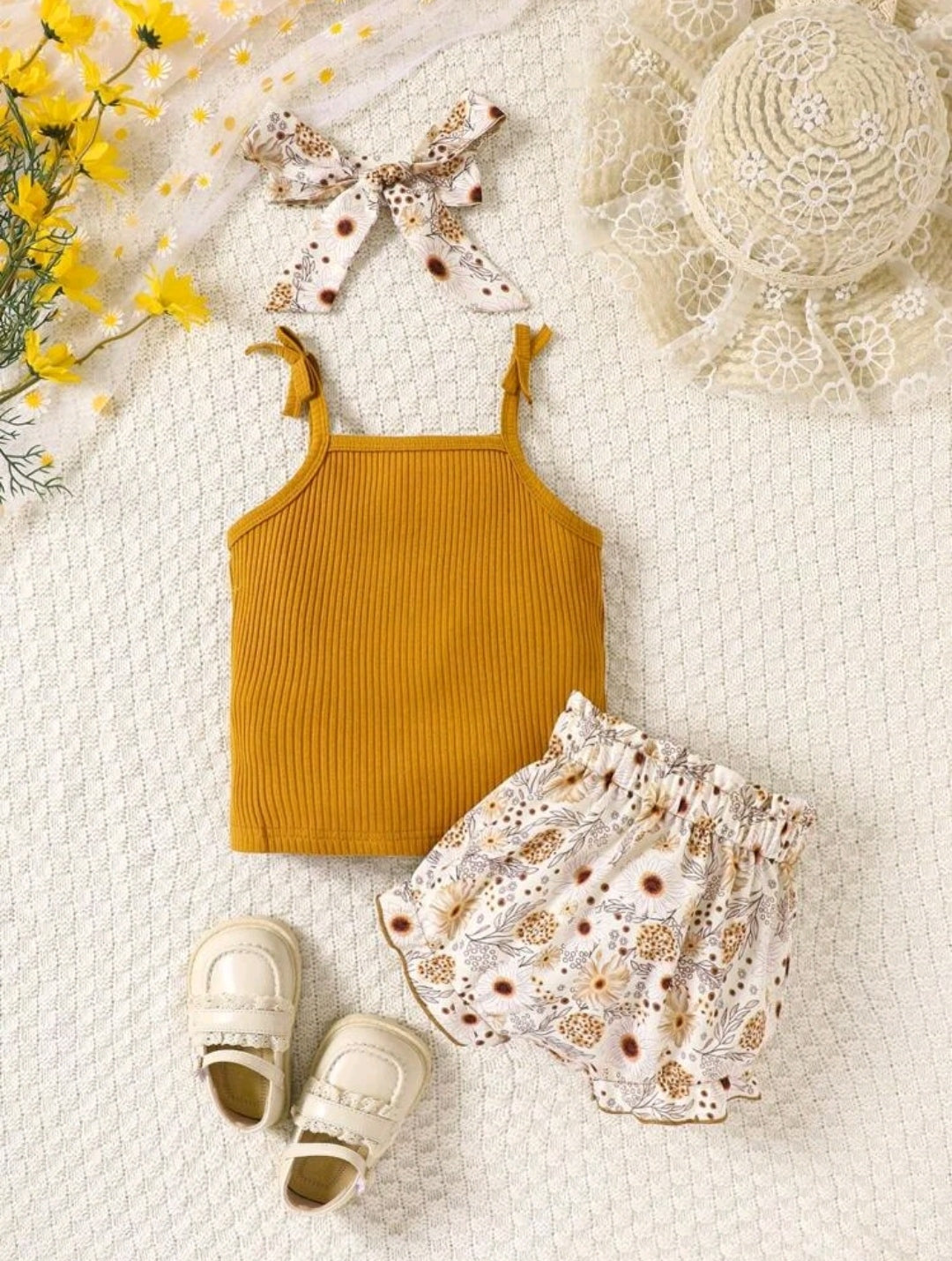 Blusa + short + diadema