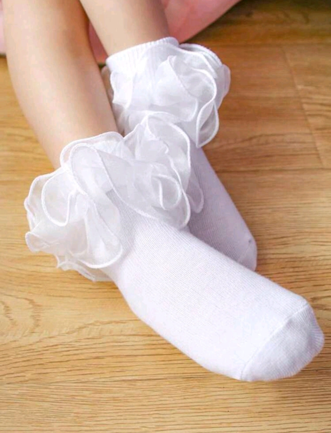 Acc. Media corta con encaje