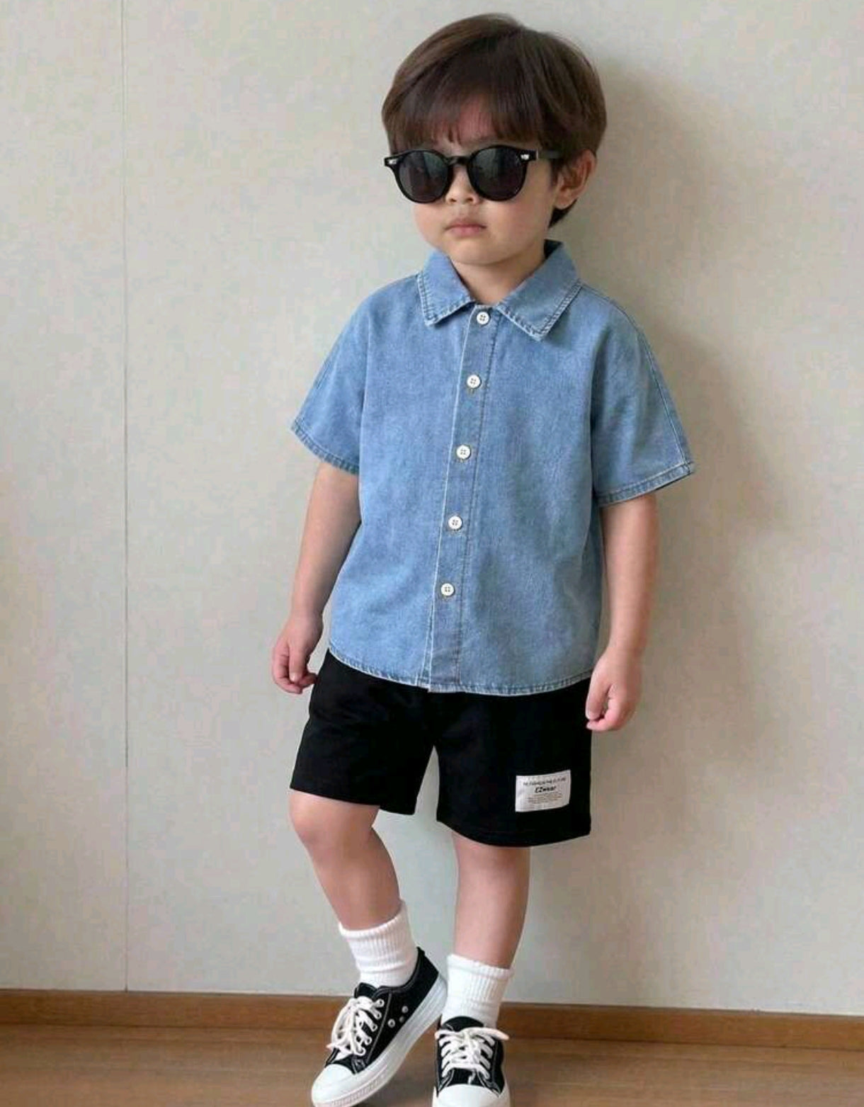Camisa de Jeans + short