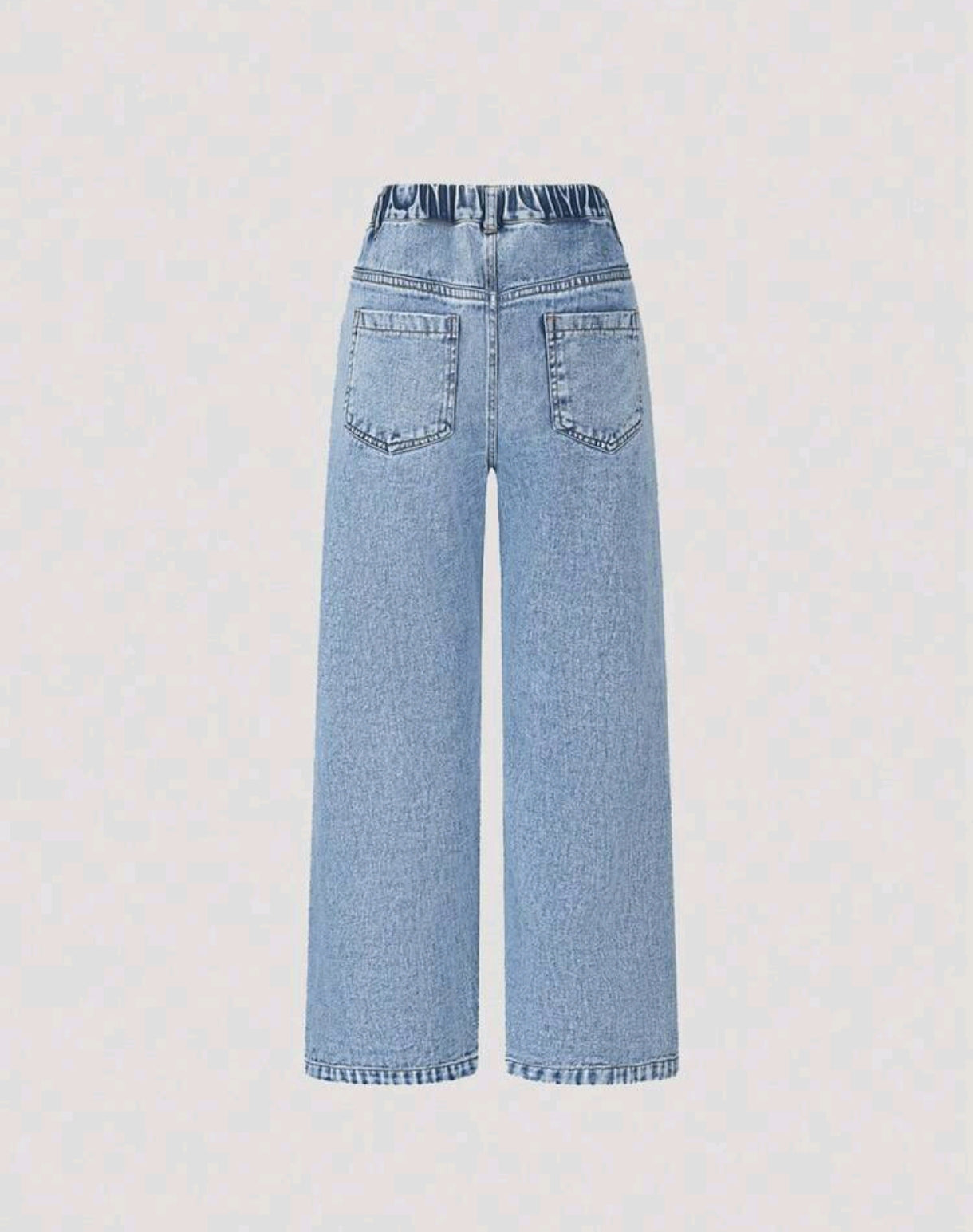 Pantalón de Jeans recto con diseños