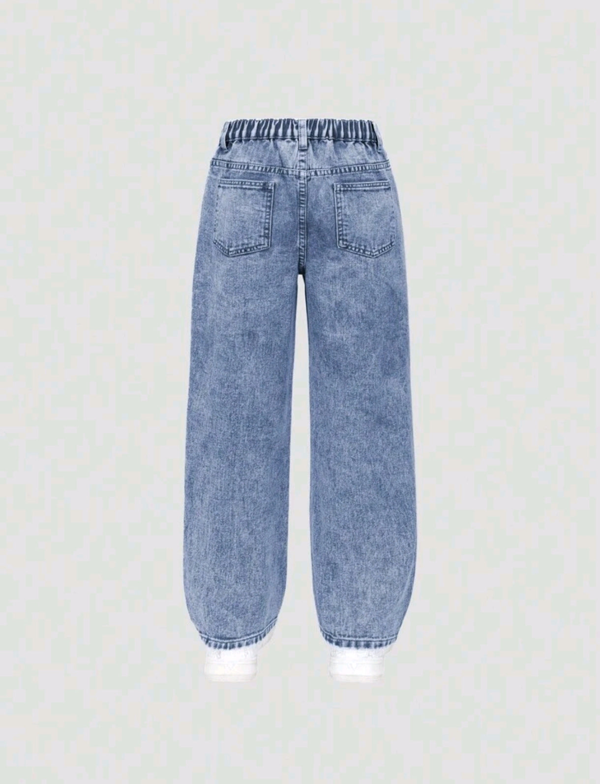 Pantalón de Jeans Recto azul claro pre lavado
