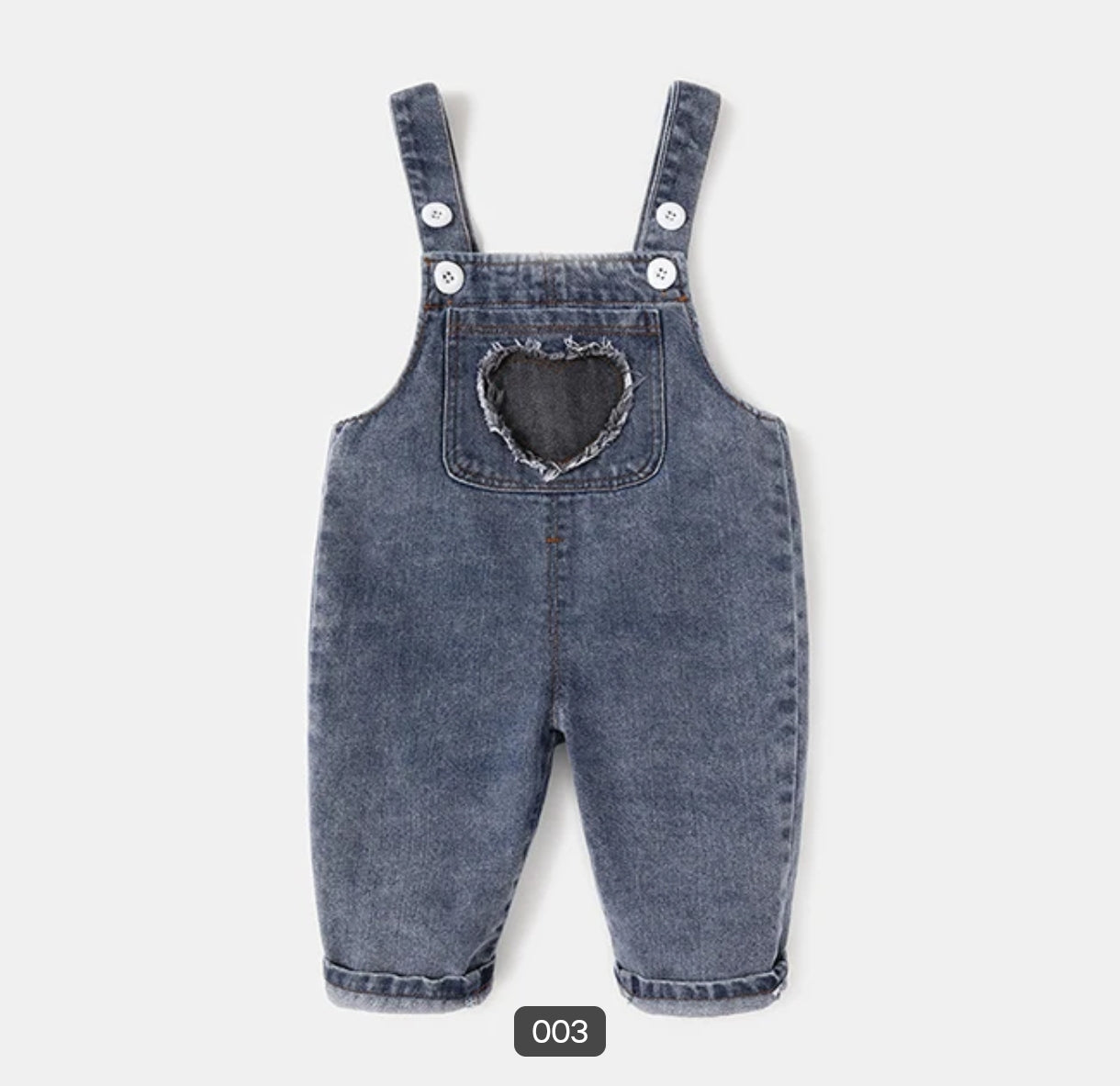 Jardinera de Jeans para bebé