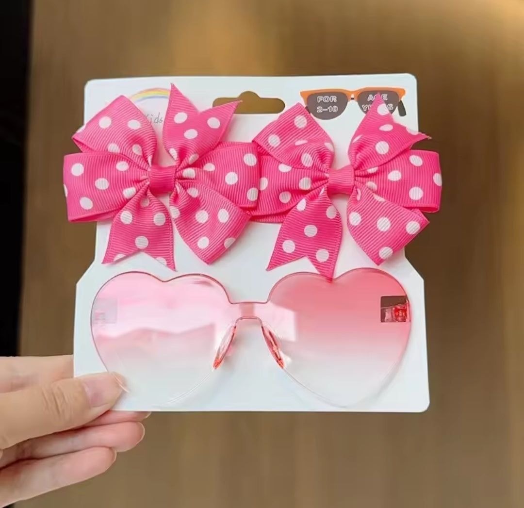 Acc. Kit de gafas + moñitos