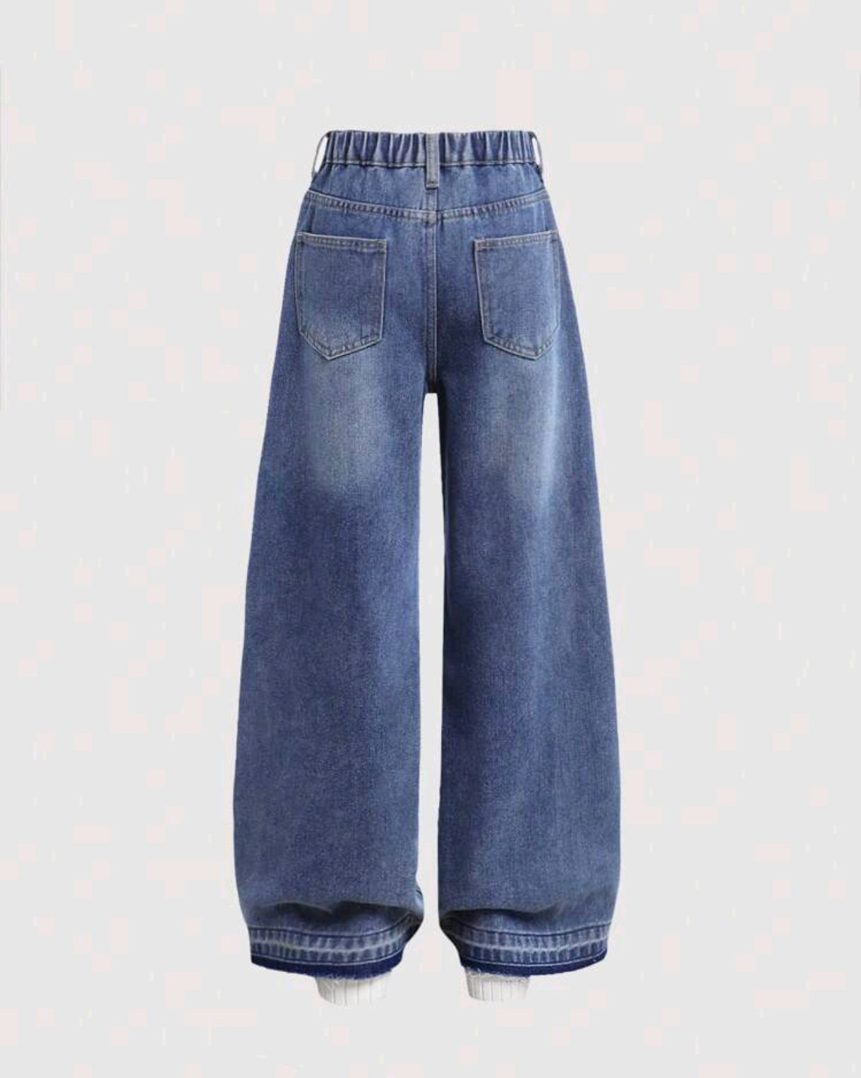 Pantalón de Jeans Preadolescente, Con detalles de estrella
