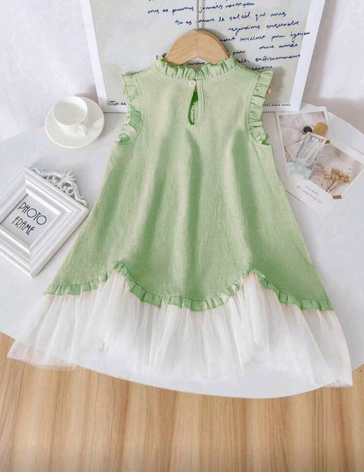 Vestido chic con perlitas