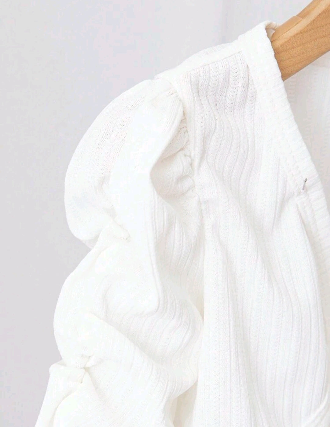 Abrigo bebé mangas a corrugado