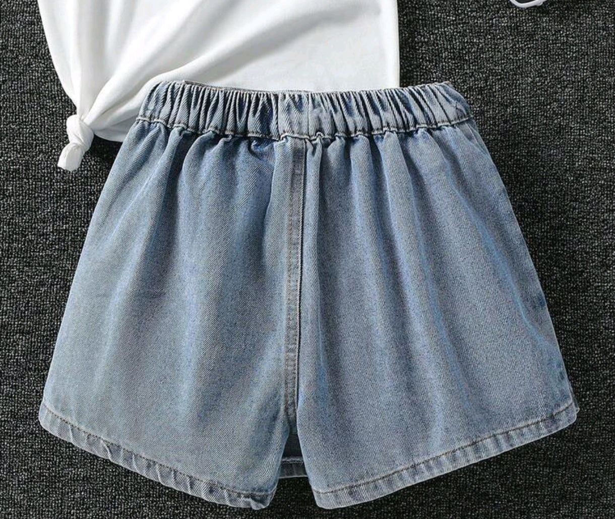 Short pollera plisado Preadolescente
