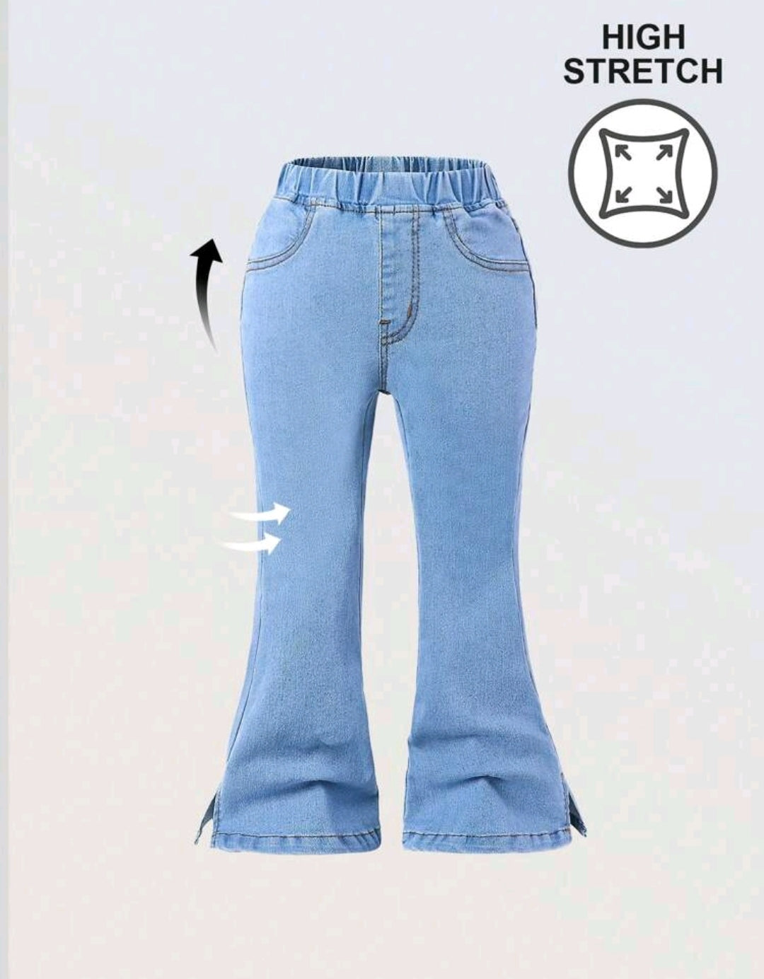 Pantalón de jeans acampado