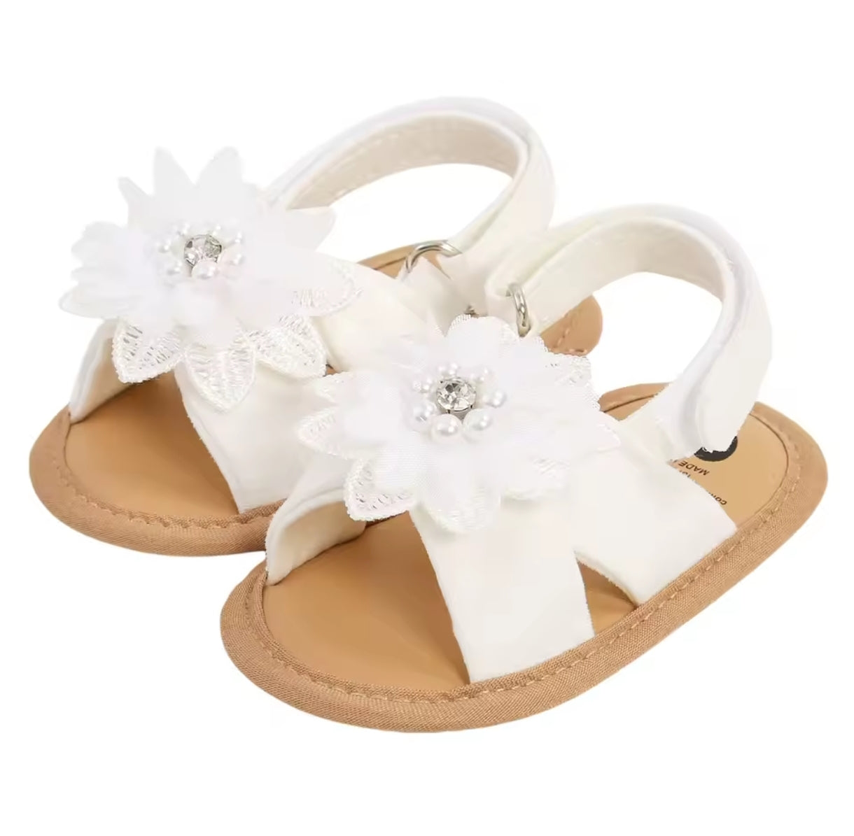 Acc. Sandalia con detalle en flor
