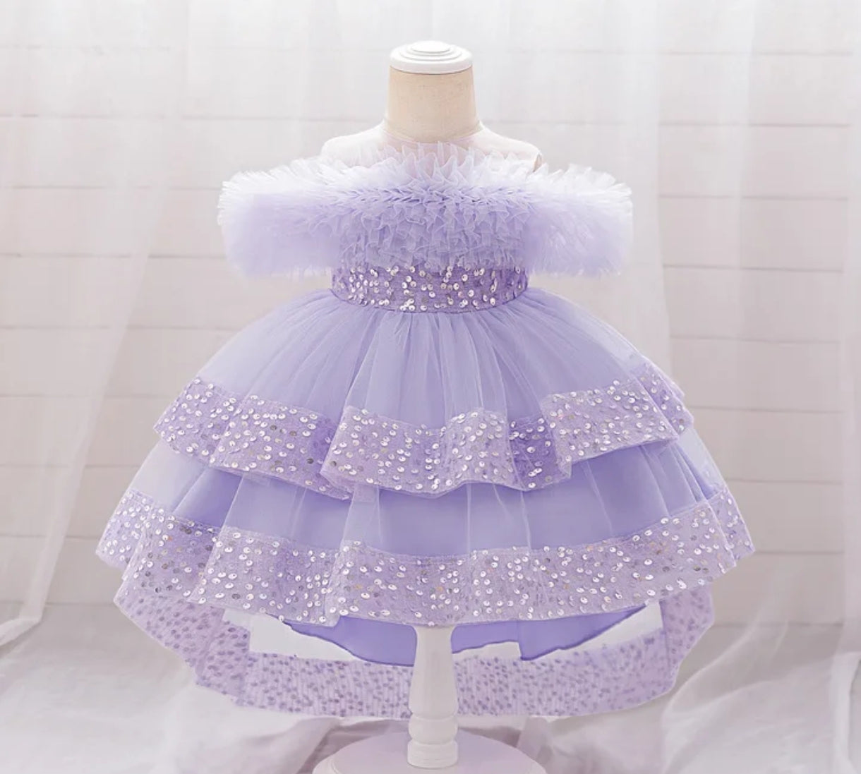 Vestido Elegante con detalles en lentejuelas