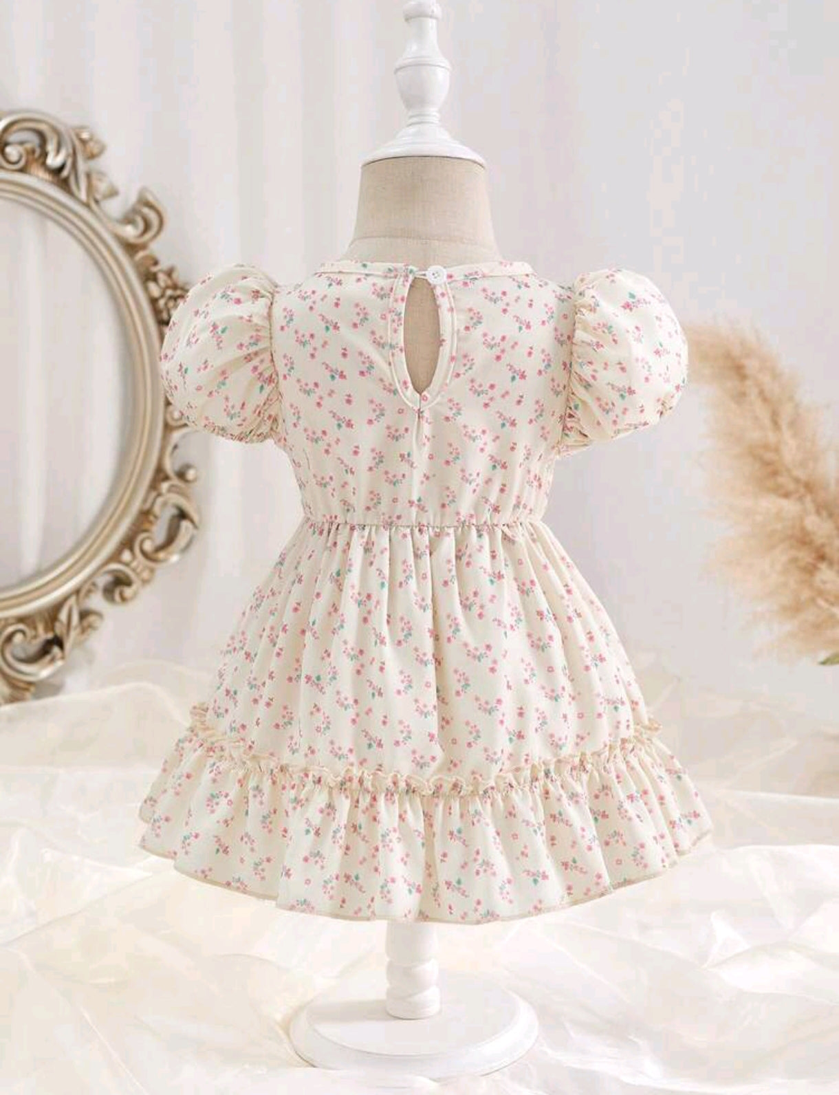 Vestido bebe estampado floral