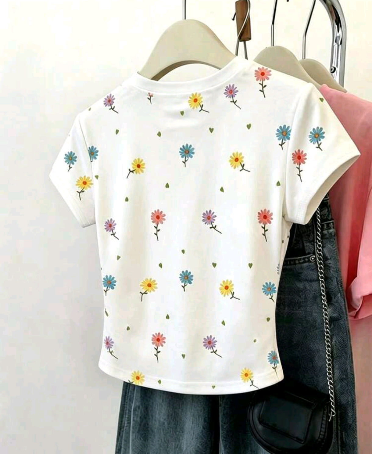 Blusa Preadolescente estampado floral