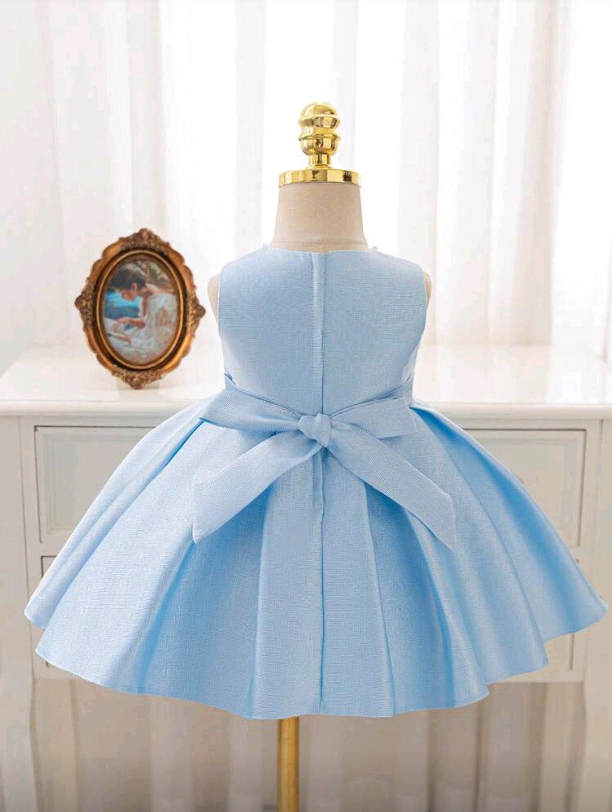 Vestido Elegante con detalles en perlitas