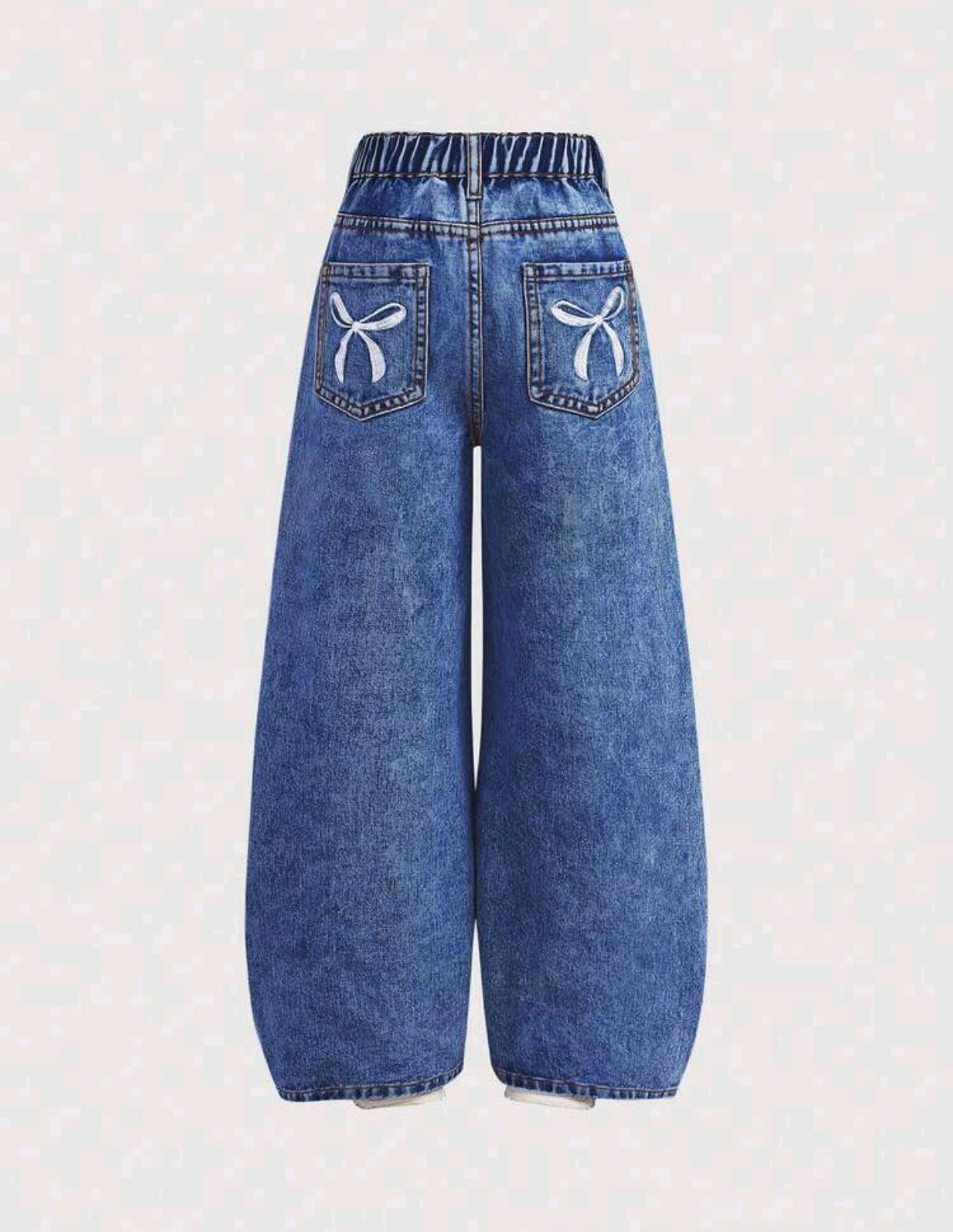 Pantalón de Jeans preadolescente wide leg