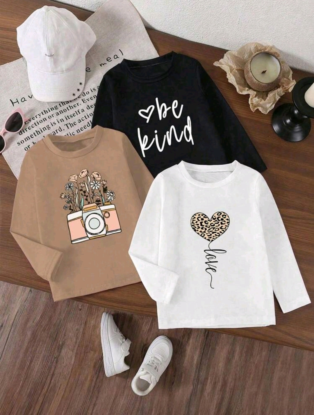 Mangas largas con diseño