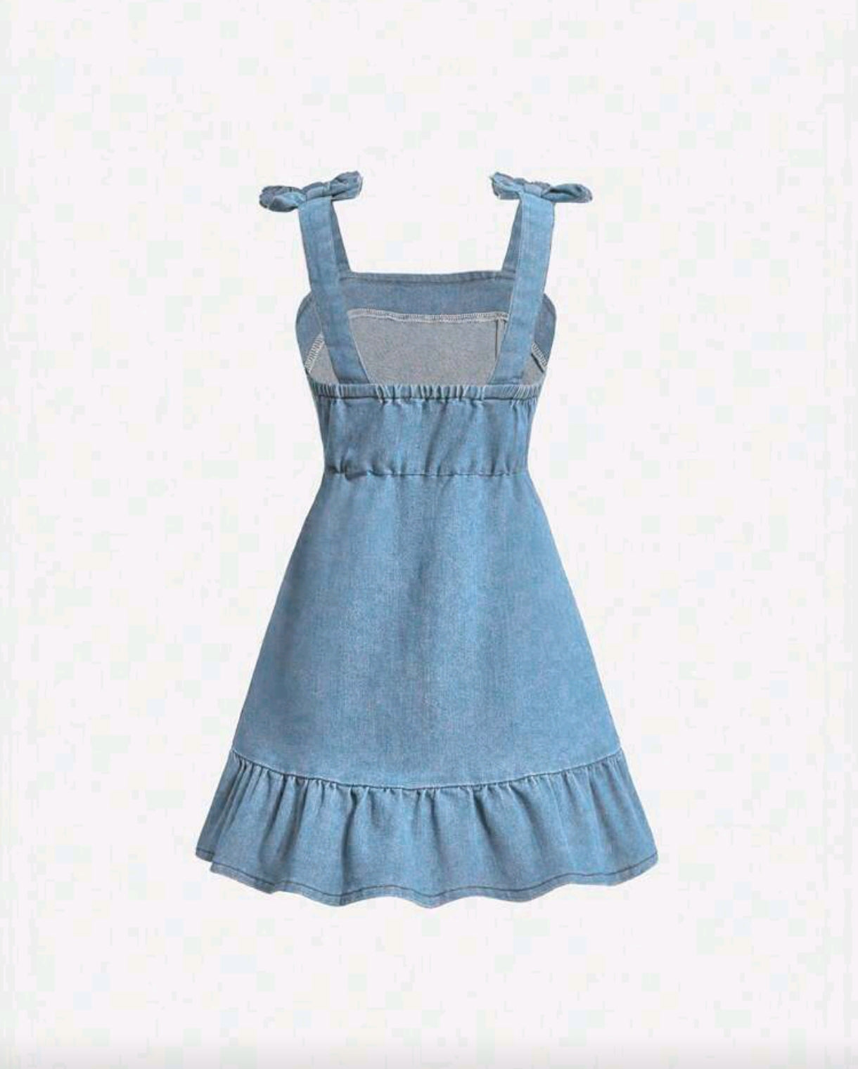 Vestido de Jeans de tiritas