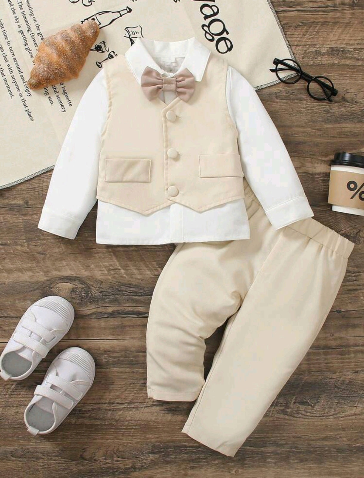 Chaleco + pantalón ( no incluye camisa)