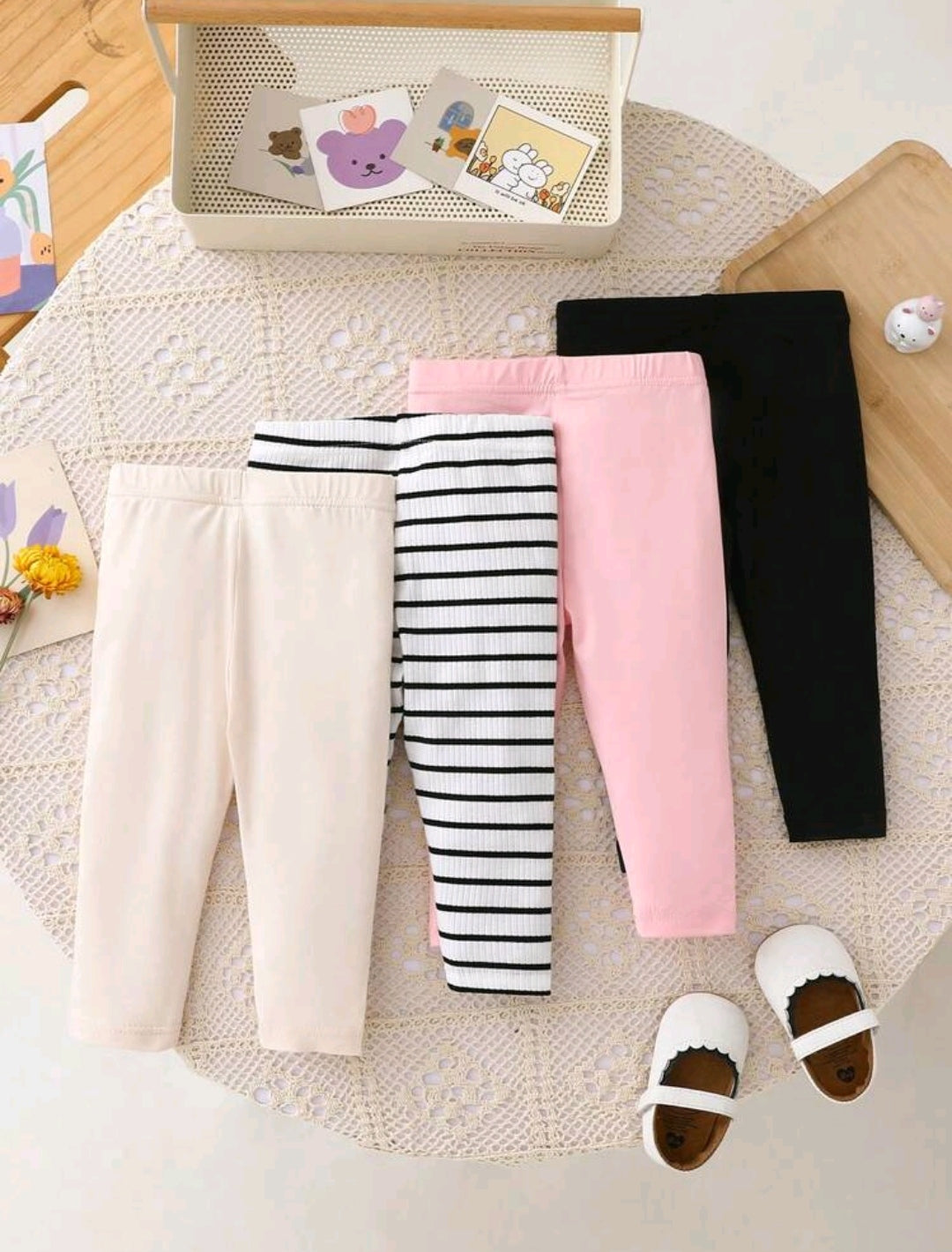 Leggings para bebé liso