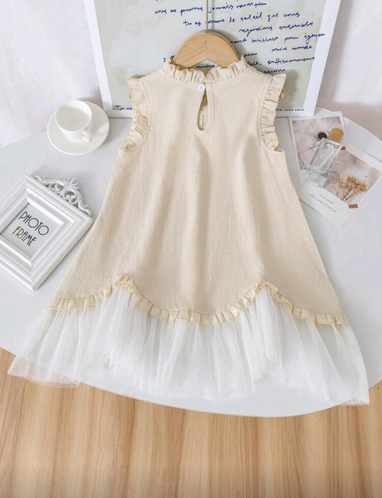 Vestido Chic con detalles en perlitas