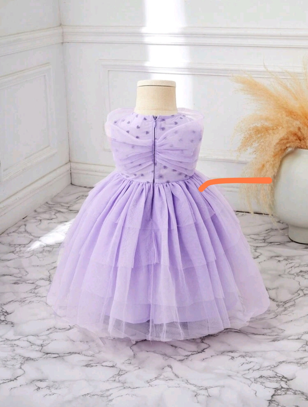 Vestido elegante de tul