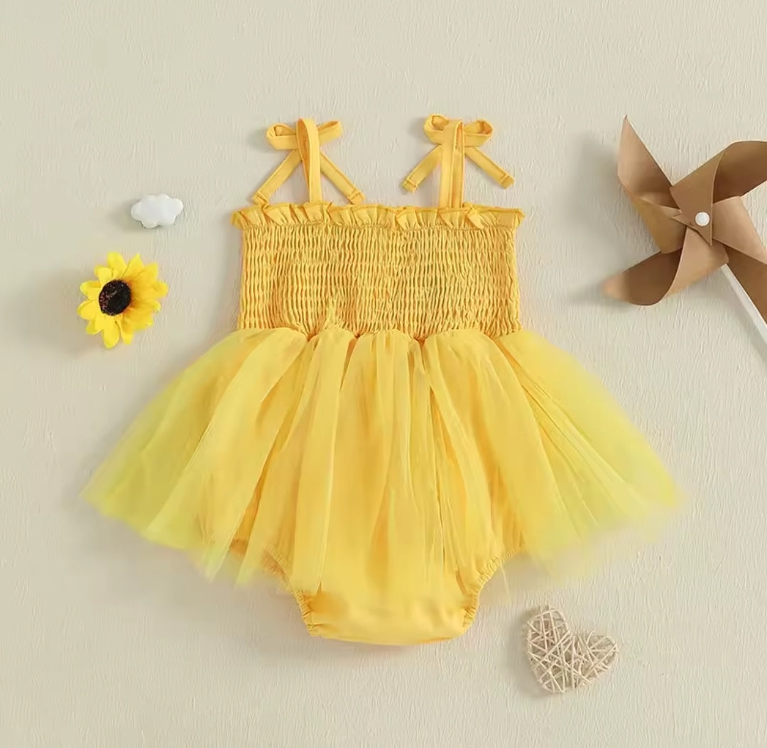 Body vestido one de abejita