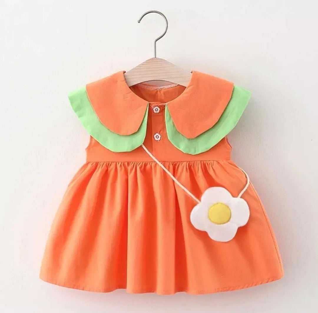 Vestido bebé con accesesorio