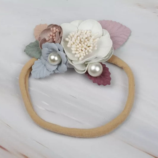 Acc. Diadema para bebé floral