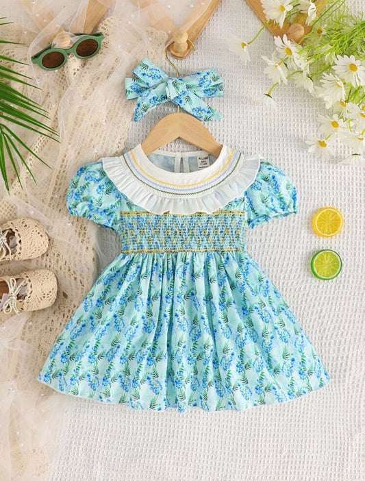 Vestido bebé floral