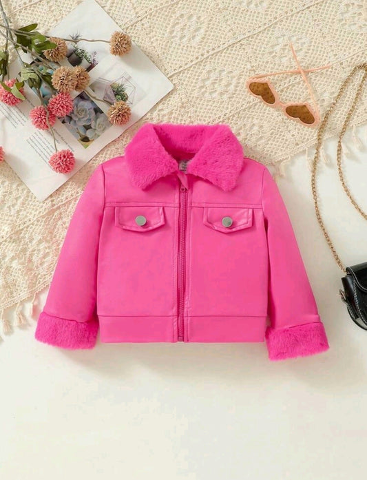 Abrigo tipo chaqueta con cuello