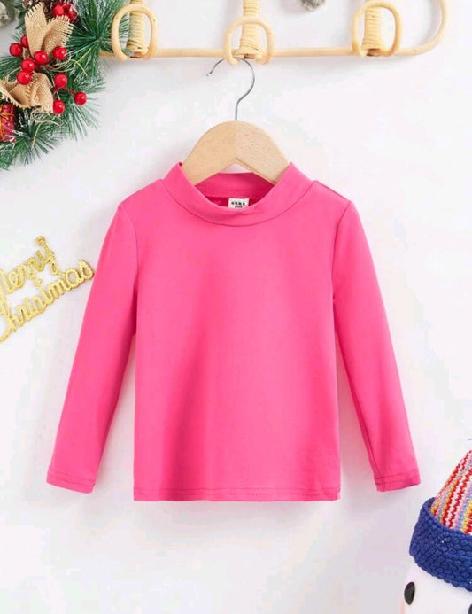 Abrigo cuello alto liso