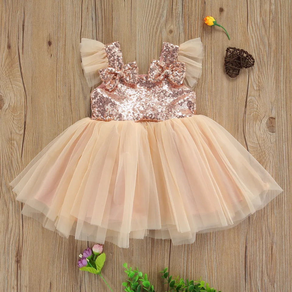 Vestido elegante con lentejuelas