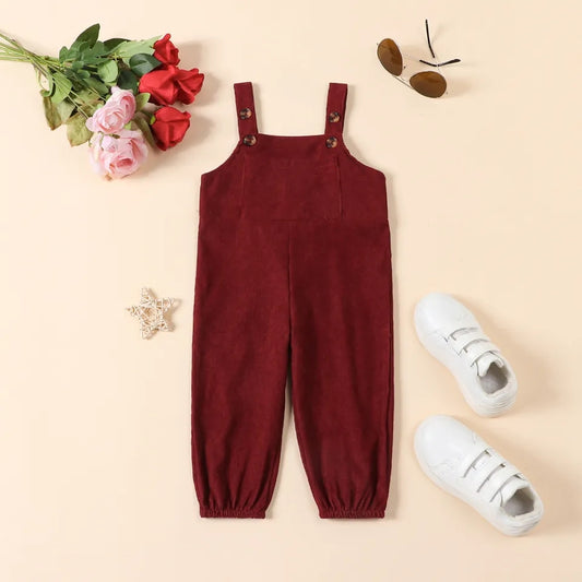 Body de pana con tirantes