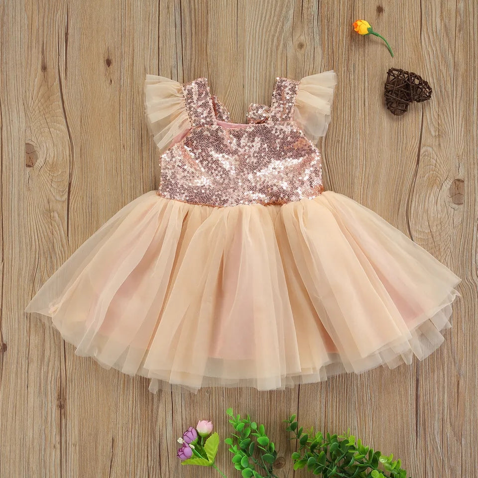 Vestido elegante con lentejuelas