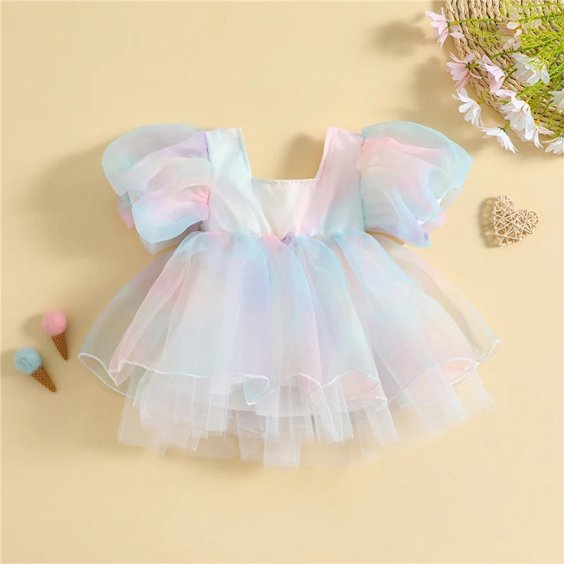 Vestido multicolor