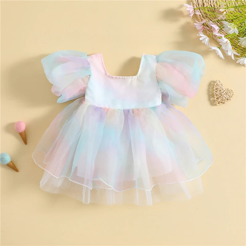 Vestido multicolor