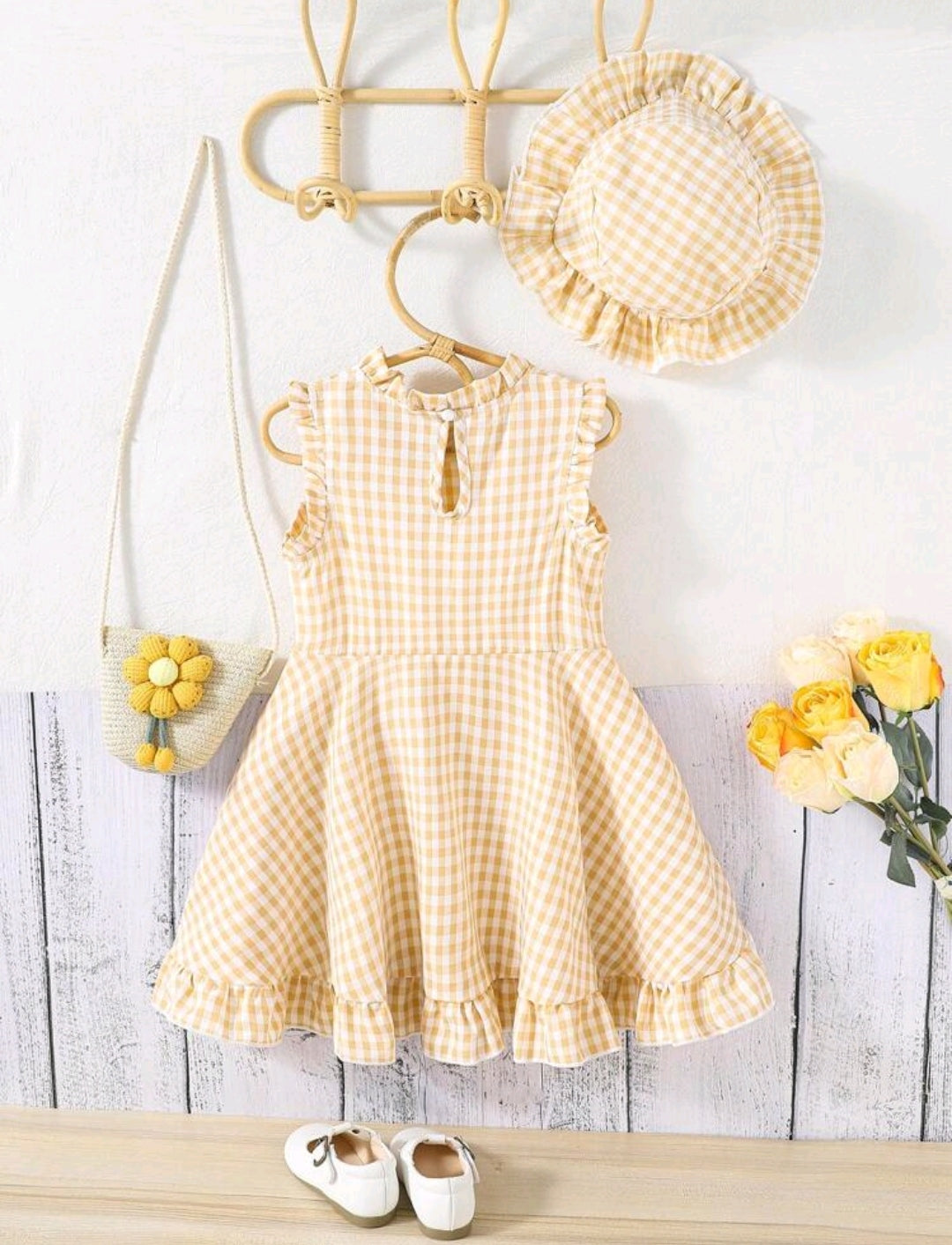 Vestido casual + sombrero