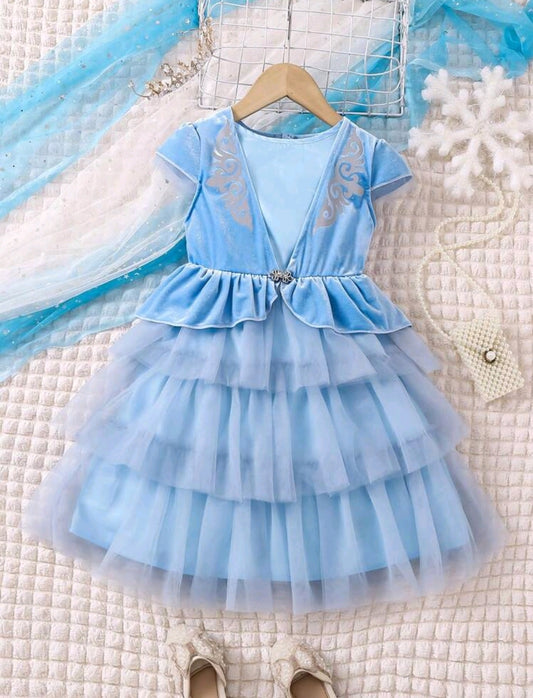 Vestido para cumpleaños de Elsa