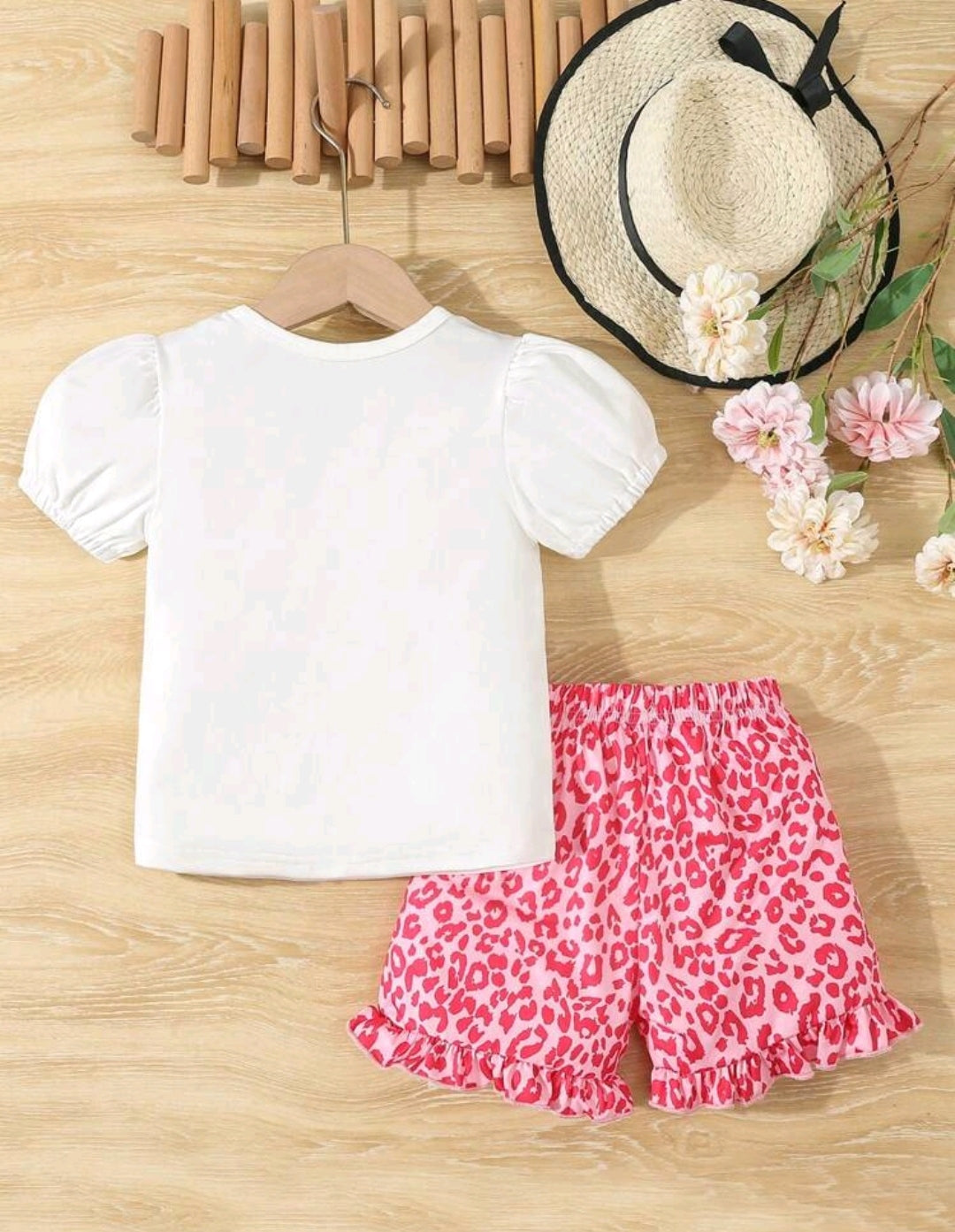 Blusa estampada+ short