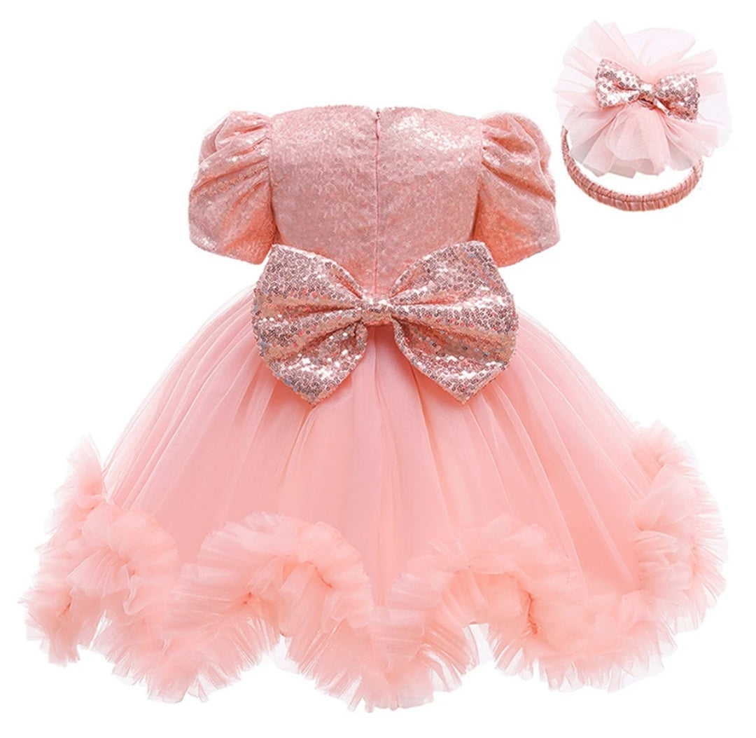 Vestido elegante con lentejuelas