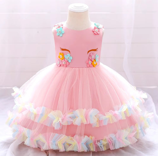 Vestido elegante de unicornio