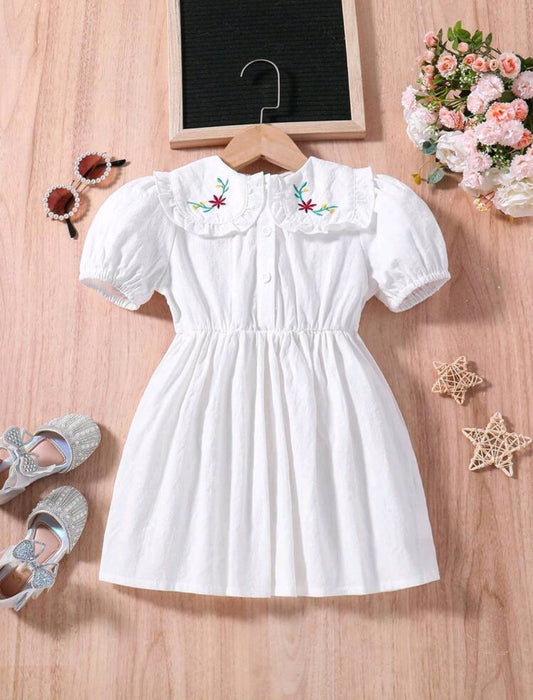 Vestido con bordados