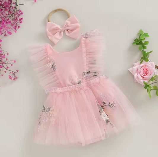 Body vestido con bordados